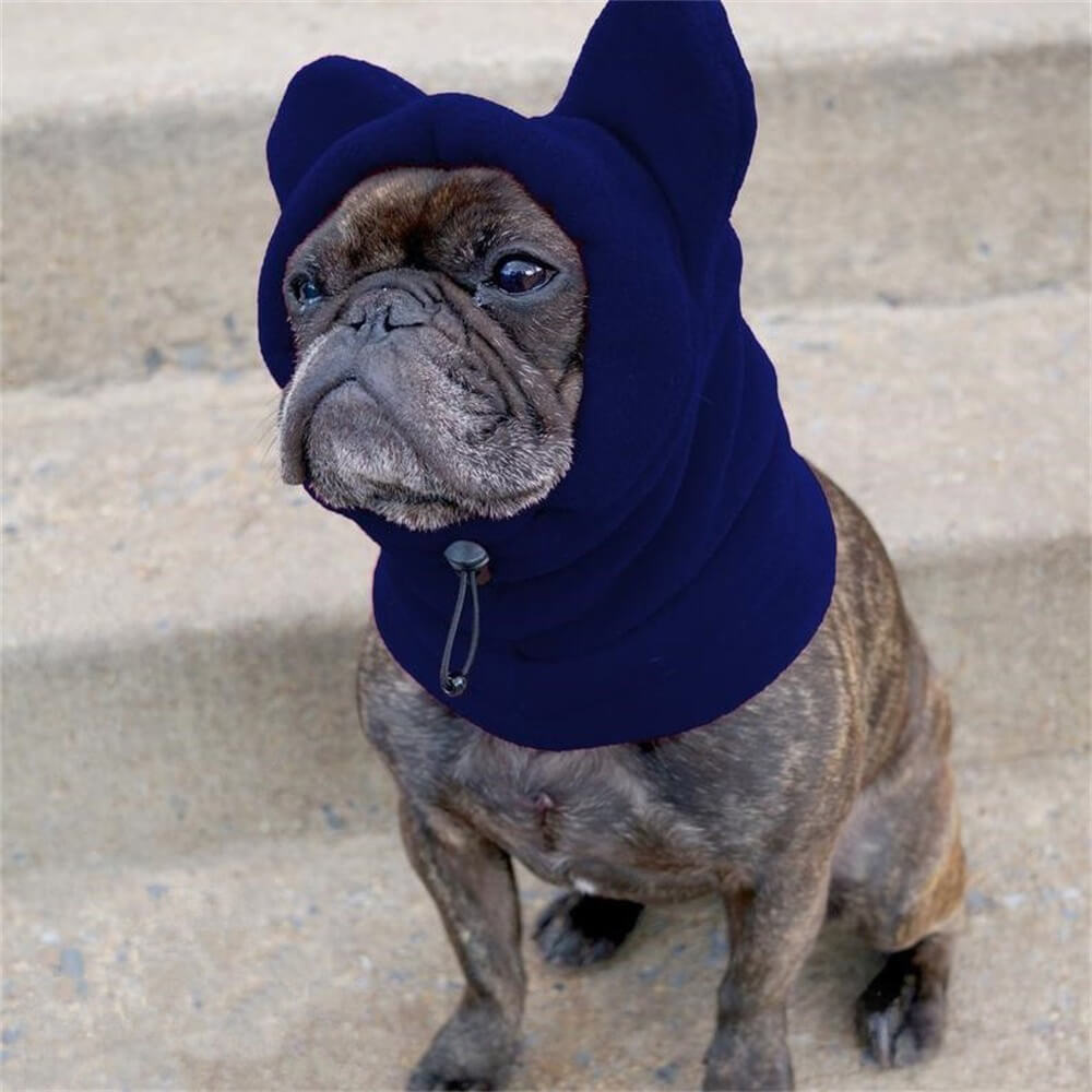 Fleece Dog Hood with Bear Ears – Fun and Cozy Winter Headwear - Image 2