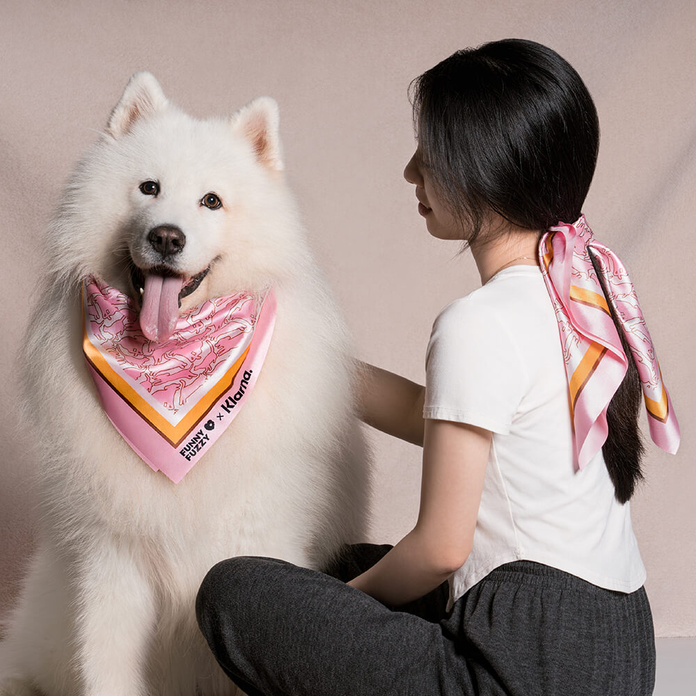 FUNNYFUZZY X Klarna Pet & Human Scarf - Image 2
