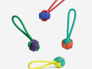 Knots Rope Tug Dog Toy - Color Clash
