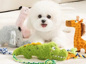 FunnyFuzzyAnimalSeriesPlushSqueakDogTeethingToy-8.jpg