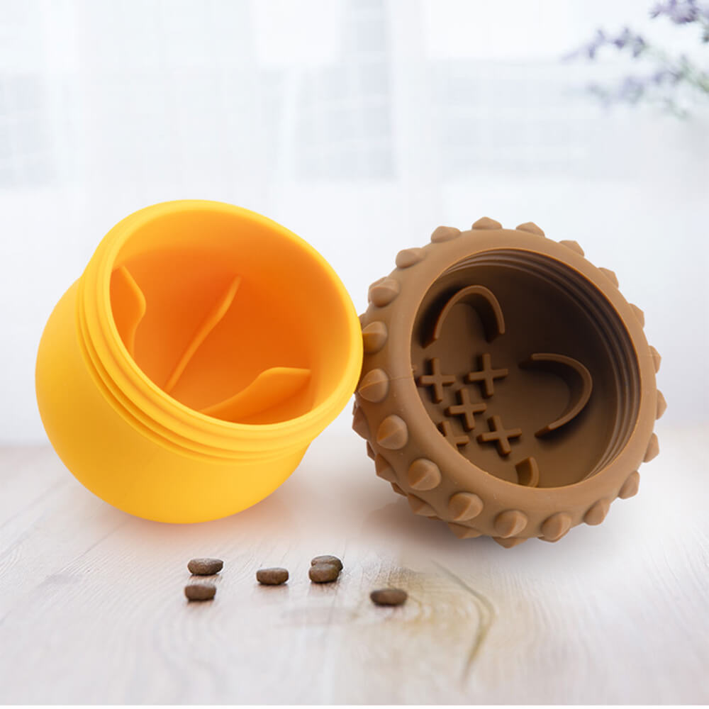 Pinecone Shape Interactive Leaking Food Ball Slow Feeder Dog Toy - Image 4