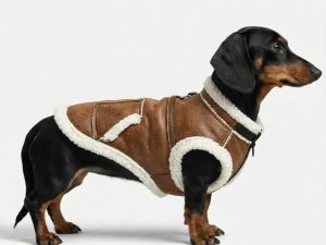 Retro Suede Dog Vest For Small Dogs