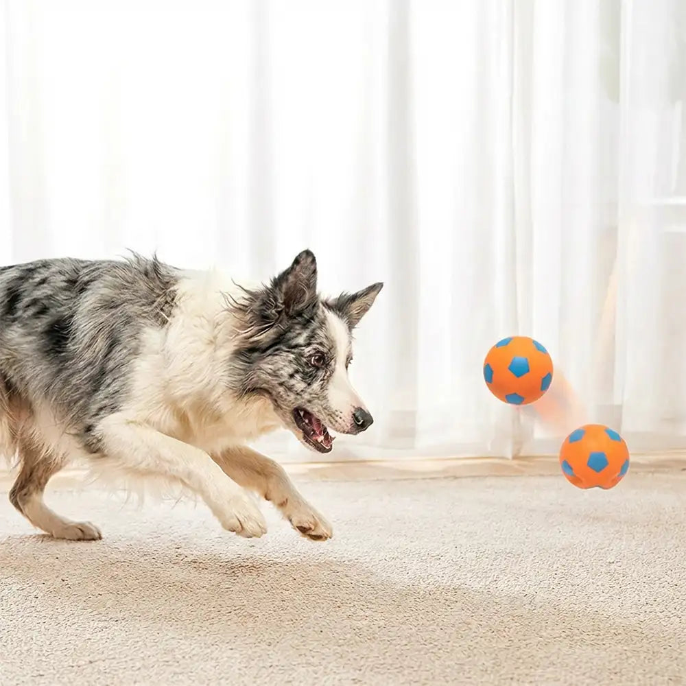 Funny High Elasticity Floating Football Dog Toy - Image 3