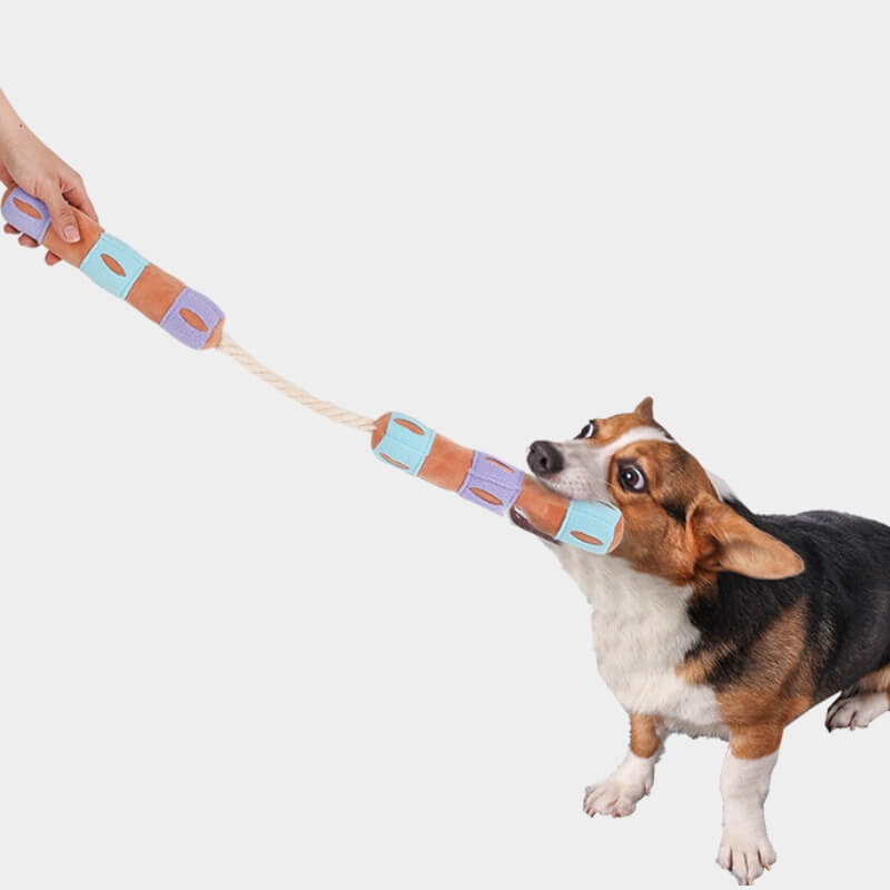 Funny Interactive Puzzle Treat Dispenser Squeaky Dog Toy - Image 4
