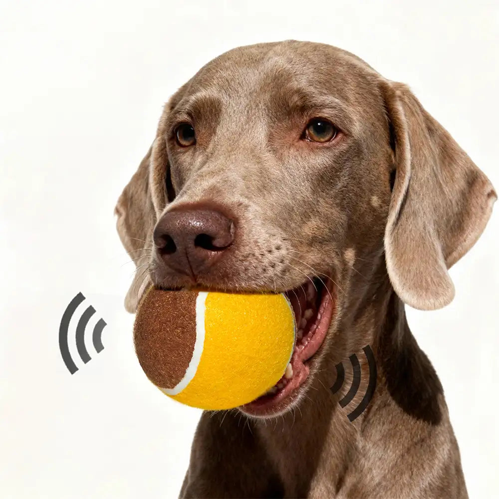 Interactive Tennis Ball Dog Toy - Image 4