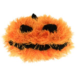 Jack-O-Lantern - Handmade Squeaky Dog Toy