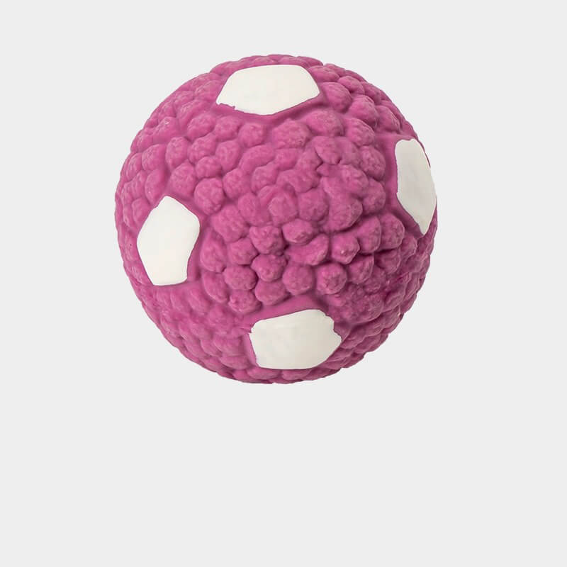 Pet Latex Squeaky Ball Toy Durable Interactive Dog Chew Toy - Image 2