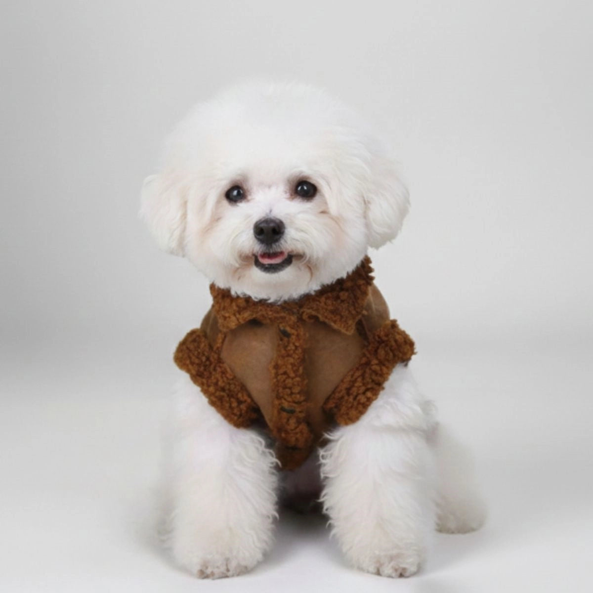 Shearling Dog Jacket – Warm and Stylish Winter Outerwear - Image 4