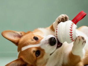 Teething & Play Elastic Interactive Dog Chew Toy