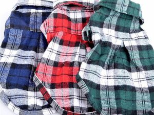 Classic Plaid Dog Shirt - Cozy and Stylish for Every Occasion