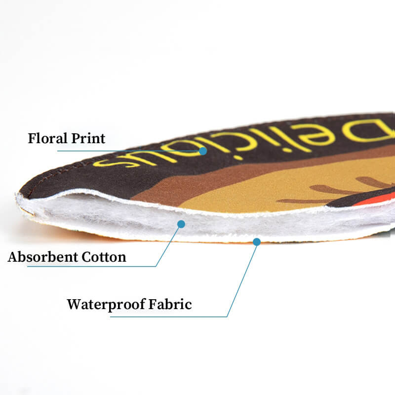 Pet Neckerchief Waterproof Cool Dog Accessories Drool Bib-Sausage - Image 3