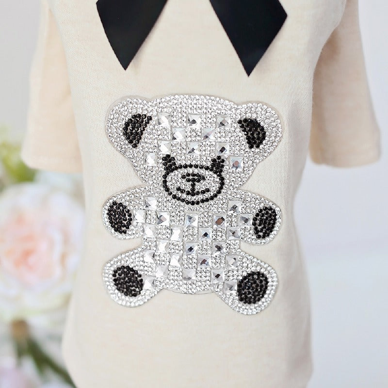 Teddy Bow Dog Tee - Image 2